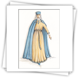dama medievale
